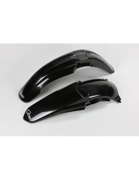 Kit Gardes boues Avant + Arrière - Noir - UFO Yamaha 125 250 YZ 2002-2005