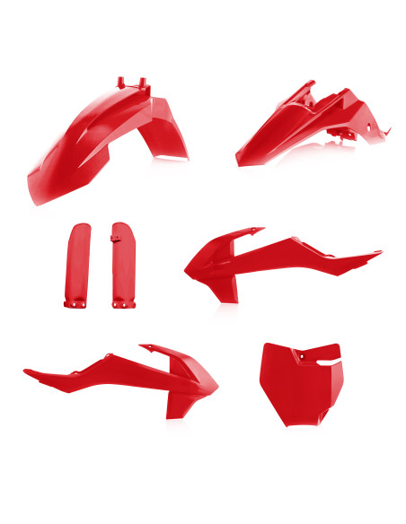 Kit plastiques complet - Rouge - ACERBIS GAS GAS 65 MC 2021