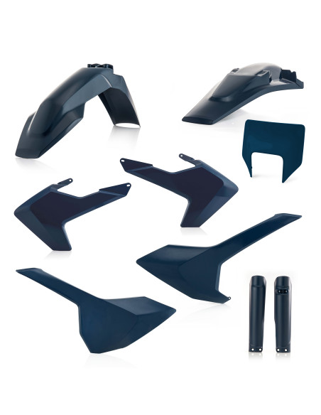 Kit plastiques complet - Bleu - ACERBIS Husqvarna 250/350/450/501 FE 2019 125/250/300 TE 2019
