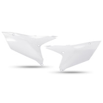 Plaques latérales - Blanc - UFO Yamaha 250 YZF 2024-2026 / 450 YZ-F 2023-2025