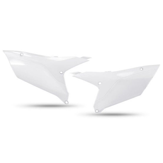 Plaques latérales - Blanc - UFO Yamaha 250 YZF 2024-2026 / 450 YZ-F 2023-2025