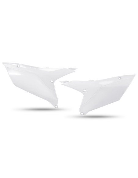 Plaques latérales - Blanc - UFO Yamaha 250 YZF 2024-2026 / 450 YZ-F 2023-2025
