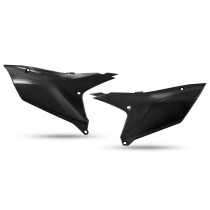 Plaques latérales - Noir - UFO Yamaha 250 YZF 2024-2026 / 450 YZ-F 2023-2025