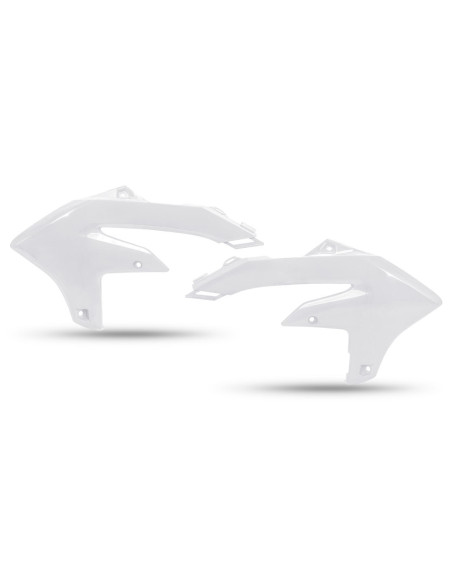 Ouies de radiateur - Blanc - UFO Yamaha 250 YZ-F 2024-2026 /450 YZ-F 2023-2026