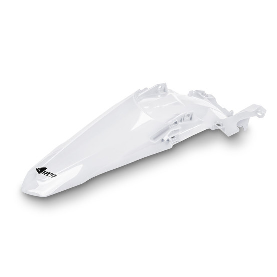 Garde boue Arrière - Blanc - UFO Yamaha 450 YZ-F 2023-2026 / 250 YZF 2024-2026