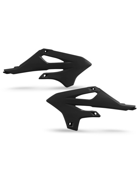 Ouïes de radiateur - Noir - UFO Yamaha 85 YZ 2022-2024
