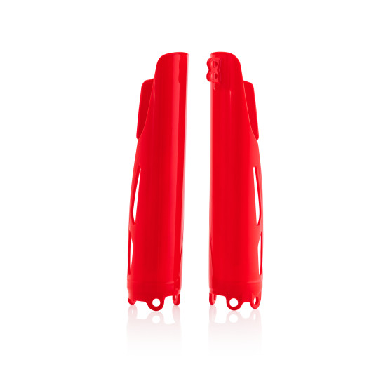 Protections de fourches - Rouge - ACERBIS Honda 250 / 450 CRF-R / RX 2019-2026 / 450 CRF-L 2019-2026