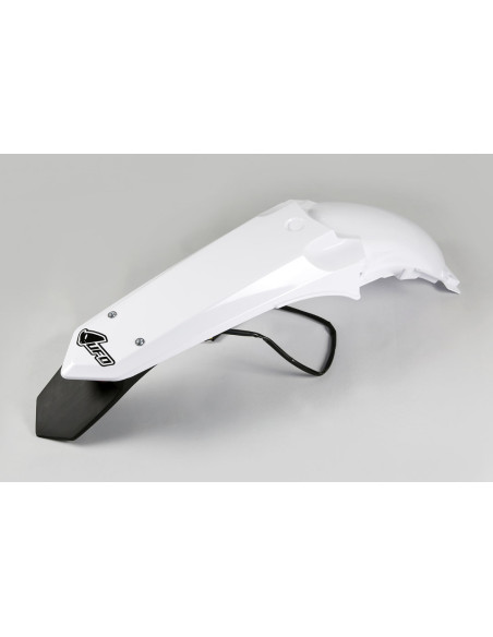 Garde boue Arrière Enduro - Blanc - UFO Yamaha 125 250 YZ 2015-2021