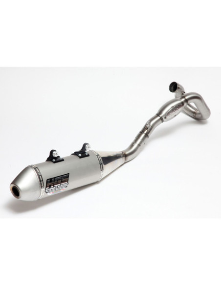Ligne complète inox alu HGS HONDA CRF R 250 2014 - 2017