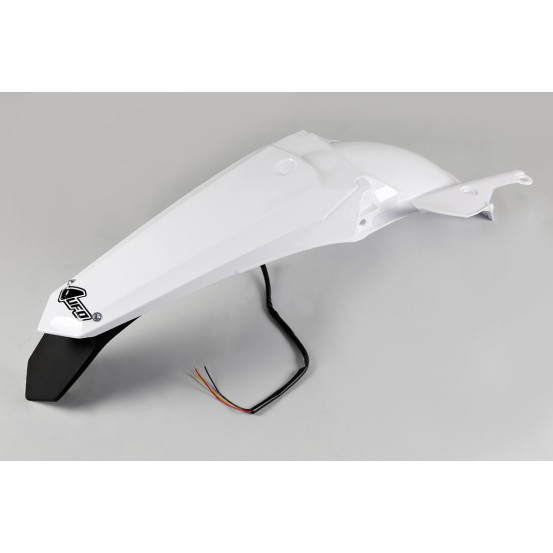Garde boue Arrière Enduro - Blanc - UFO Yamaha 450 YZ-F 2014-2017