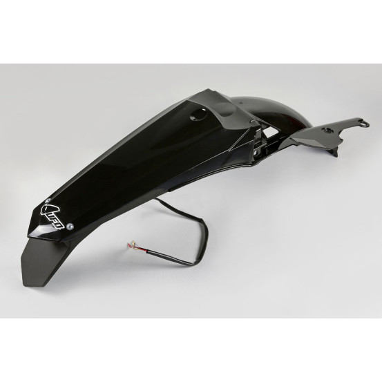 Garde boue Arrière Enduro - Noir - UFO Yamaha 450 YZ-F 2014-2017