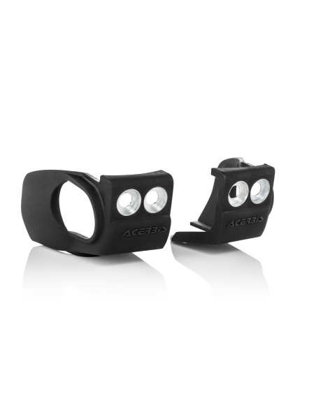 Protections pieds de fourche - Noir - ACERBIS BETA 125/250/300 RR 2T 350/400/430/450/480/498 RR 4T 2019