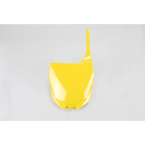 Plaque avant - Jaune - UFO Yamaha 125 250 YZ 2002-2014