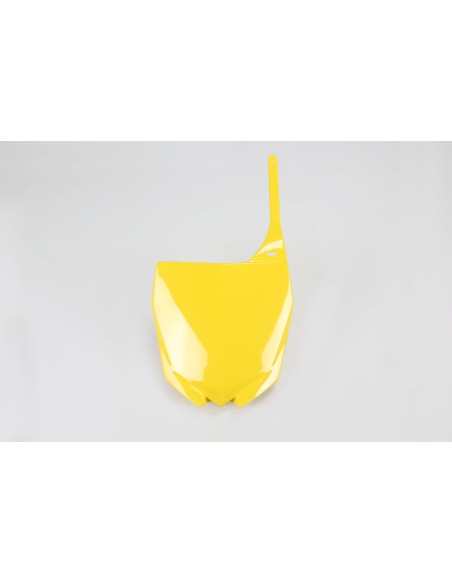 Plaque avant - Jaune - UFO Yamaha 125 250 YZ 2002-2014