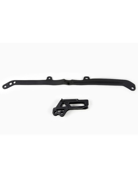 Kit guide chaîne + patin - Noir - UFO Yamaha 125 250 YZ 2015-2024