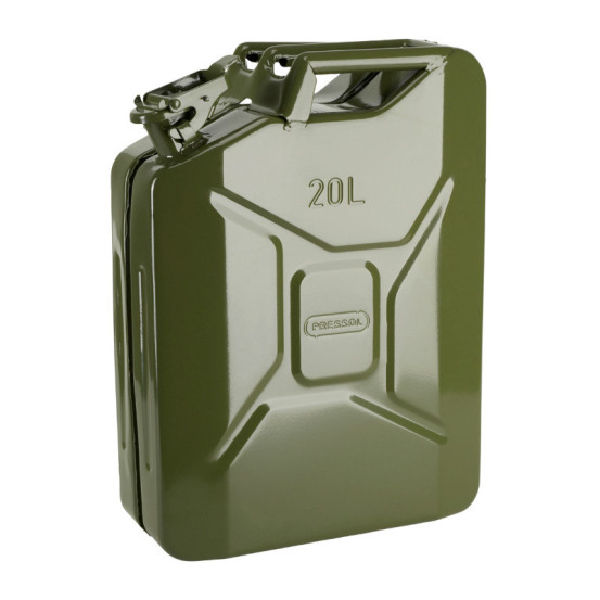 Bidon essence PRESSOL Jerrican Metal 20L