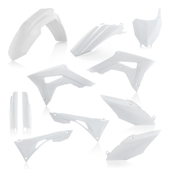 Kit plastiques complet - Blanc - ACERBIS Honda 450 CRF-R 2019