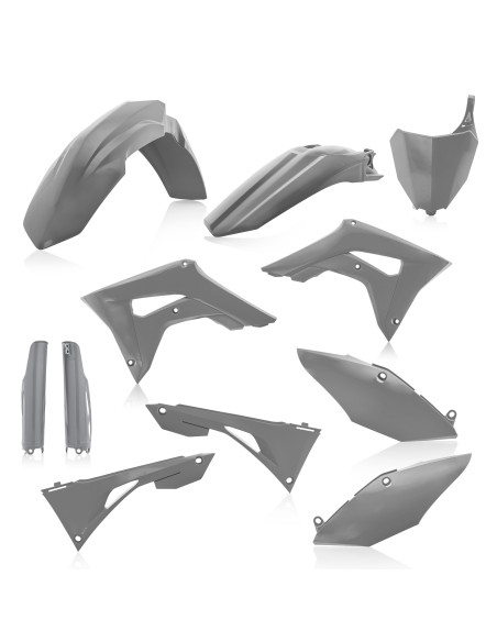 Kit plastiques complet - Gris - ACERBIS Honda 450 CRF-R 2019