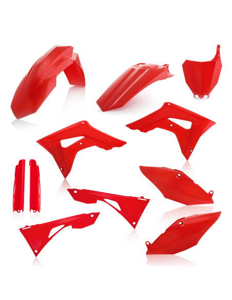 Kit plastiques complet - Rouge - ACERBIS Honda 450 CRF-R 2019