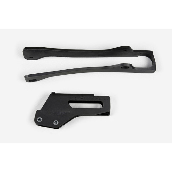Kit guide chaîne + patin - Noir - UFO Yamaha 125 250 YZ 1997-2001