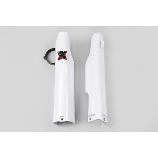Protections de fourche + Kit départ - Blanc - UFO Yamaha 125 250 YZ 2005-2007