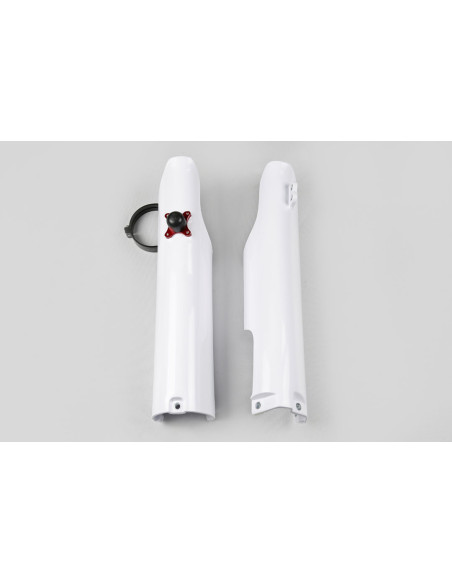 Protections de fourche + Kit départ - Blanc - UFO Yamaha 125 250 YZ 2005-2007