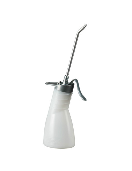 Burette en plastique 200 ML avec bec rigide alu 135mm