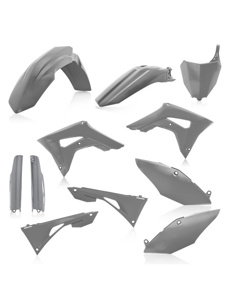Kit plastiques complet - Gris - ACERBIS Honda 250 CRF-R 2019