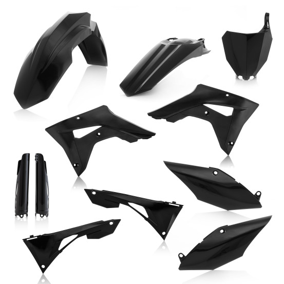 Kit plastiques complet - Noir - ACERBIS Honda 250 CRF-RX 2019