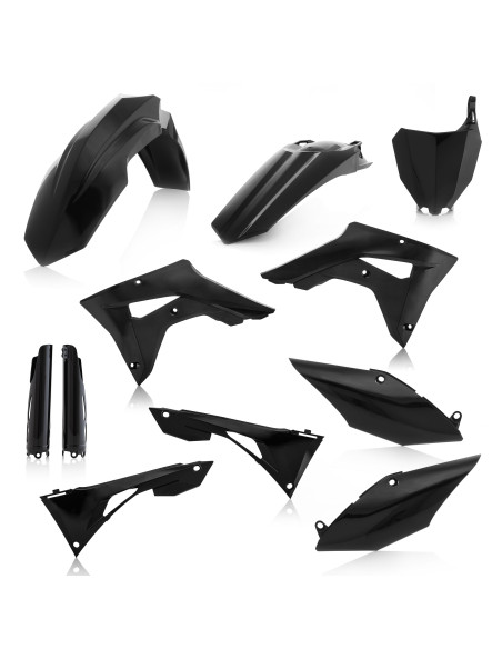 Kit plastiques complet - Noir - ACERBIS Honda 250 CRF-RX 2019
