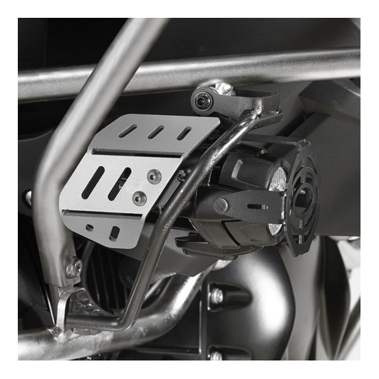 Protection acier alu anodise projecteurs BMW R 1200 GS Adventure 2014 - 2016