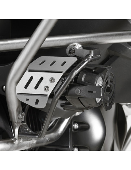 Protection acier alu anodise projecteurs BMW R 1200 GS Adventure 2014 - 2016