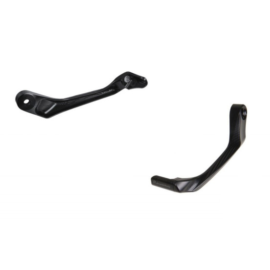 Protection de levier d'embrayage aluminium taillé masse BONAMICI RACING - Noir
