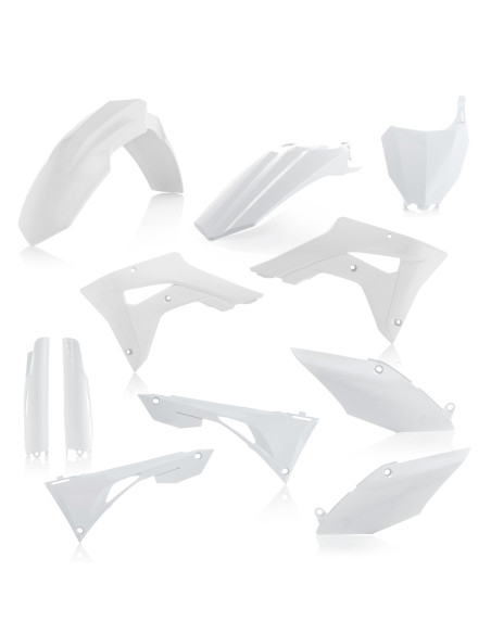 Kit plastiques complet - Blanc - ACERBIS Honda 450 CRF-RX 2019