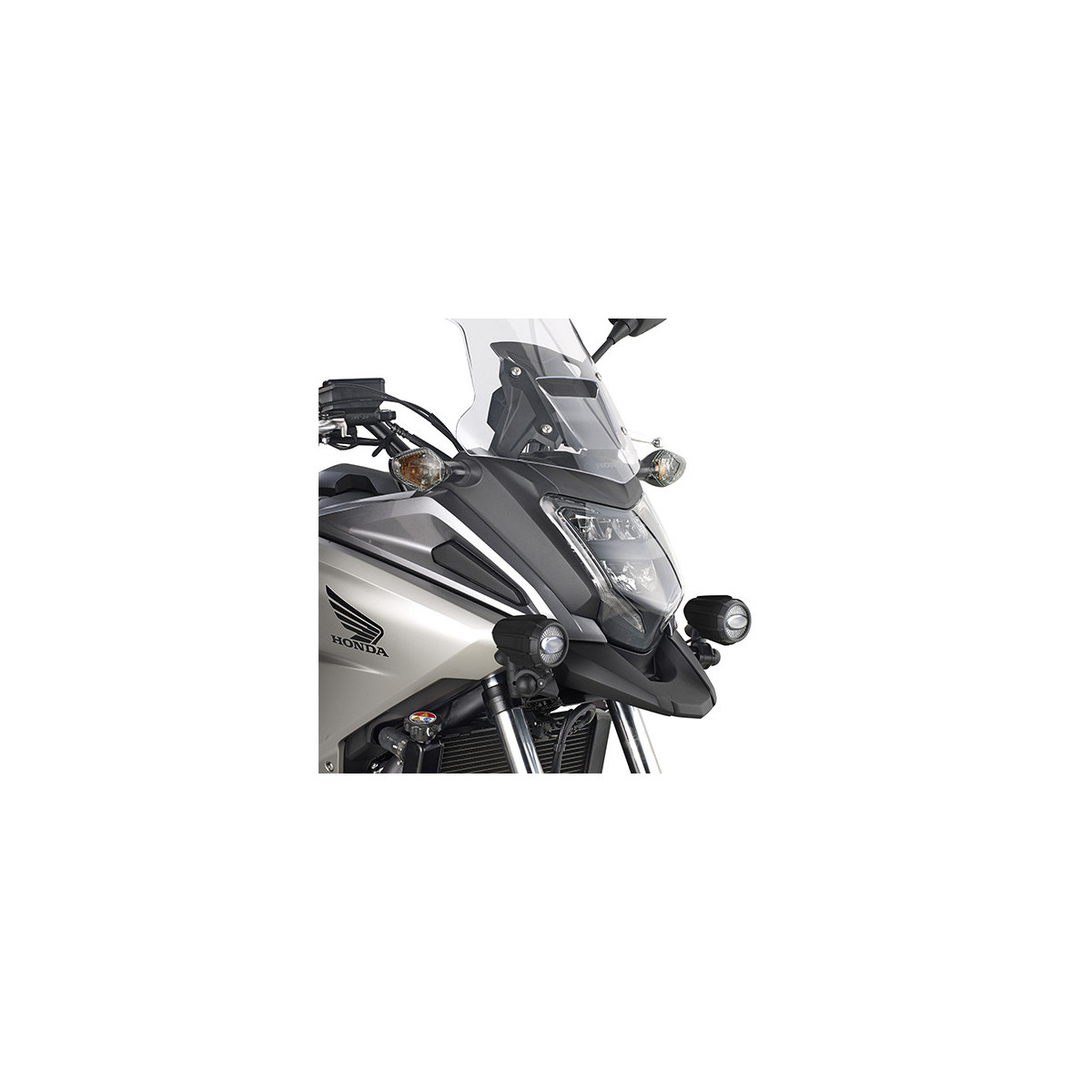 Guidon En Acier Noir Accossato D.22 Pour Honda NC 750 S/X 750 Cc (2014-2016) - Qualité Made In Italy
