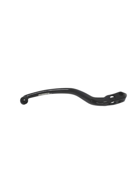 Levier de frein fixe court RST noir ACCOSSATO pour maitre cylindre ACCOSSATO ou BREMBO - Empattement 18mm
