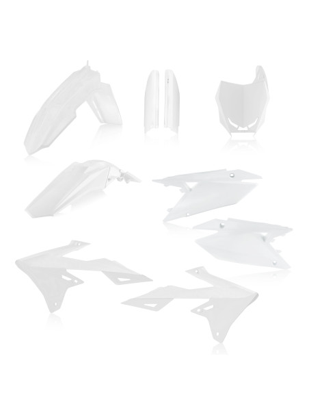 Kit plastiques complet - Blanc - ACERBIS Suzuki 250 RMZ 2019