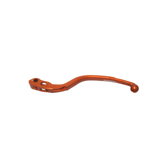 Levier d'embrayage fixe court RST orange ACCOSSATO pour maitre cylindre ACCOSSATO ou BREMBO - Empattement 16mm