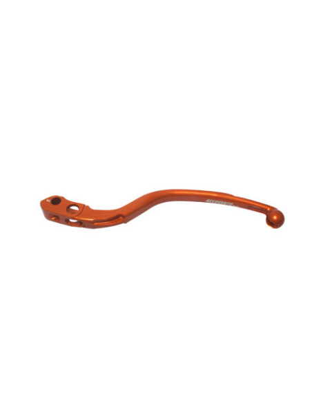 Levier d'embrayage fixe court RST orange ACCOSSATO pour maitre cylindre ACCOSSATO ou BREMBO - Empattement 16mm