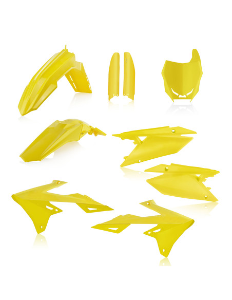 Kit plastiques complet - Jaune - ACERBIS Suzuki 250 RMZ 2019