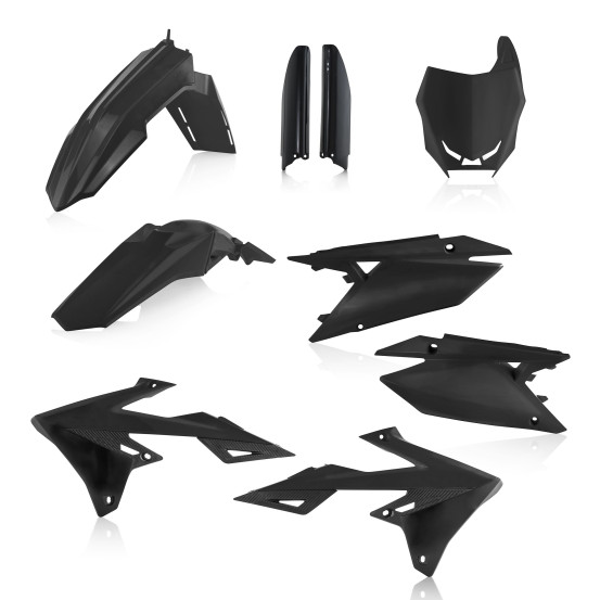 Kit plastiques complet - Noir - ACERBIS Suzuki 250 RMZ 2019