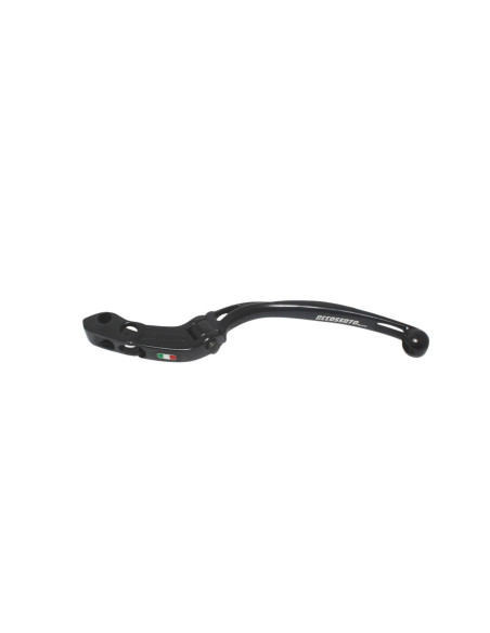 Levier d'embrayage repliable court pour maitre cylindre ACCOSSATO ou BREMBO - Noir - 16mm