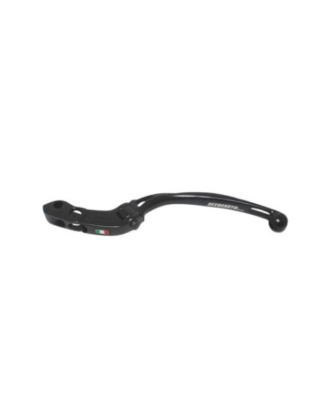 Levier d'embrayage repliable long RST noir ACCOSSATO pour maitre cylindre ACCOSSATO ou BREMBO - Empattement 16mm