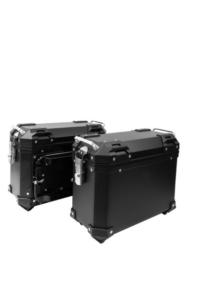 Valises latérales ABS noires + fixations X-PLOR - 28L - Réf KSL28N