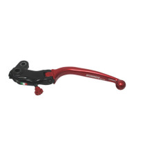 Levier d'embrayage repliable rouge RST pour cocotte d'embrayage ACCOSSATO CF001 ou CF005 - Empattement 24mm