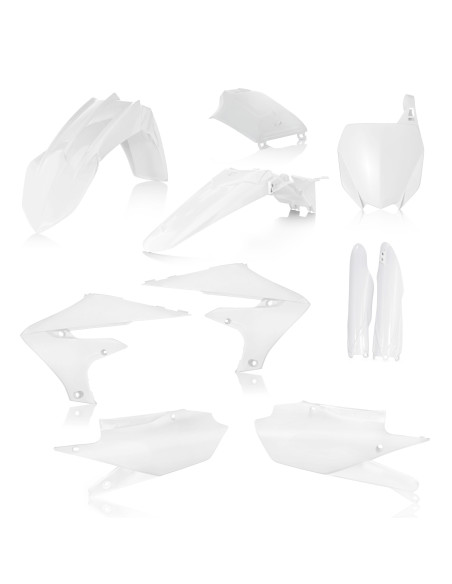 Kit plastiques complet - Blanc - ACERBIS Yamaha 450 YZF 2019