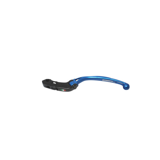 Levier d'embrayage repliable court pour maitre cylindre ACCOSSATO ou BREMBO - Bleu