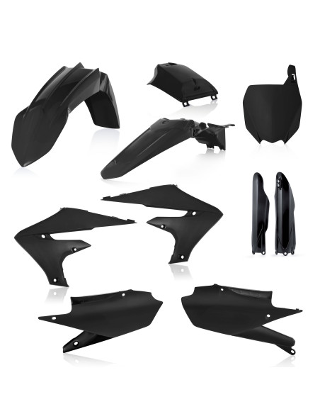 Kit plastiques complet - Noir - ACERBIS Yamaha 450 YZF 2019