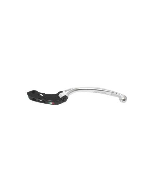 Levier d'embrayage repliable court pour maitre cylindre ACCOSSATO ou BREMBO - Argent