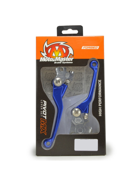 Jeu de leviers retournables MOTO MASTER - Bleu - YAMAHA YZ YZF